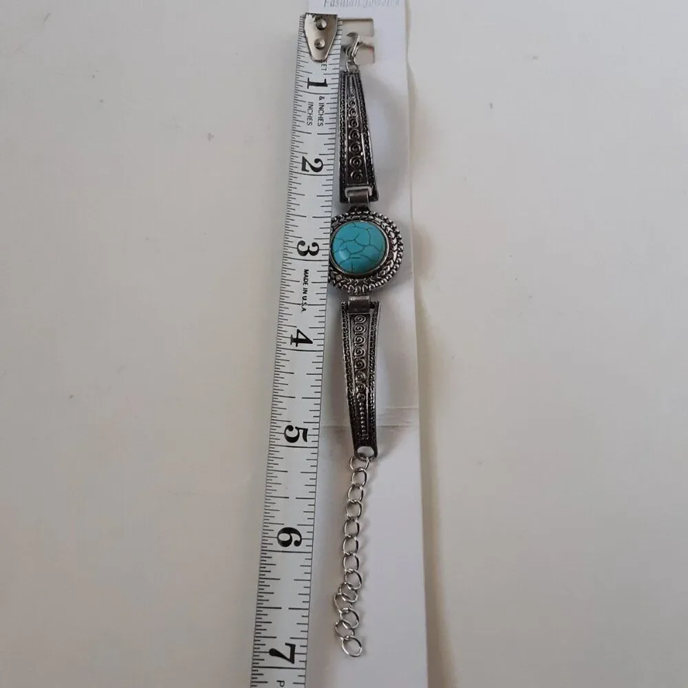 Western Style Silver Tone Women's Bracelet